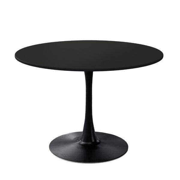d0102h2qsi7-5.jpg 42.12"Modern Round Dining Table with Round MDF Table Top; Metal Base Dining Table; End Table Leisure Coffee Table