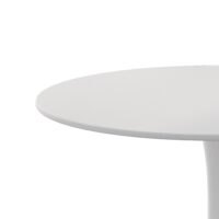 d0102h2qsig-4.jpg 42.12"Modern Round Dining Table with Round MDF Table Top; Metal Base Dining Table; End Table Leisure Coffee Table