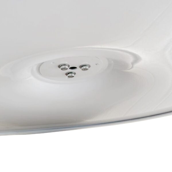 d0102h2qsig-5.jpg 42.12"Modern Round Dining Table with Round MDF Table Top; Metal Base Dining Table; End Table Leisure Coffee Table