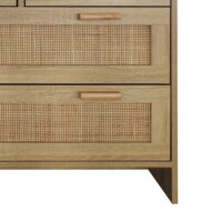 d0102h2z91v-6.jpg 4 Drawers Rattan Cabinet,for Bedroom,Living Room,Dining Room,Hallways,Easy Assembly