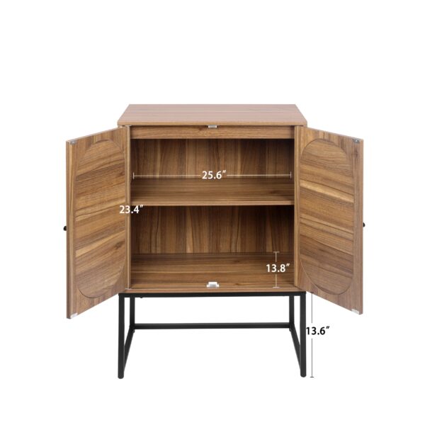 d0102h7btdj-5.jpg Natural rattan, Allen 2 Door high cabinet, rattan, Built-in adjustable shelf, Easy Assembly, Free Standing Cabinet for Living Room Bedroom