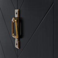 d0102h7buq6-17.jpg 2 Door Wooden Cabinets, Black Wood Cabinet Vintage Style Sideboard for Living Room Dining Room Office