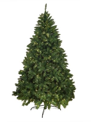 d0102hav2nx.jpg 6FT Classic Style Christmas Tree with 450 Warm White LED Lights and 8 Functions
