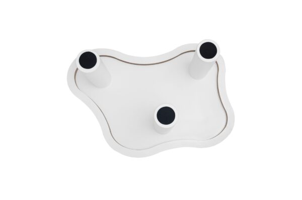 d0102hpip8x-11.jpg Cloud Coffee Table Classic Modern Marbling Tea Table, Irregular Indoor End Table For Living Room Apartment Free Shape with 3 Legs