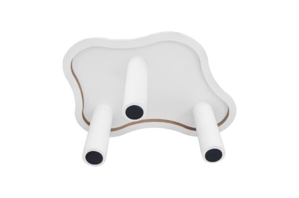 d0102hpip8x-14.jpg Cloud Coffee Table Classic Modern Marbling Tea Table, Irregular Indoor End Table For Living Room Apartment Free Shape with 3 Legs