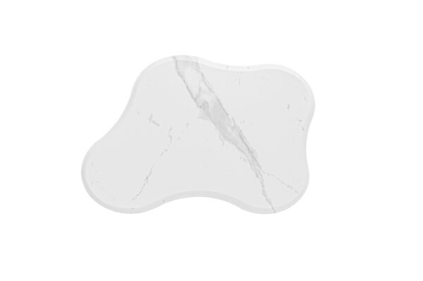 d0102hpip8x-15.jpg Cloud Coffee Table Classic Modern Marbling Tea Table, Irregular Indoor End Table For Living Room Apartment Free Shape with 3 Legs