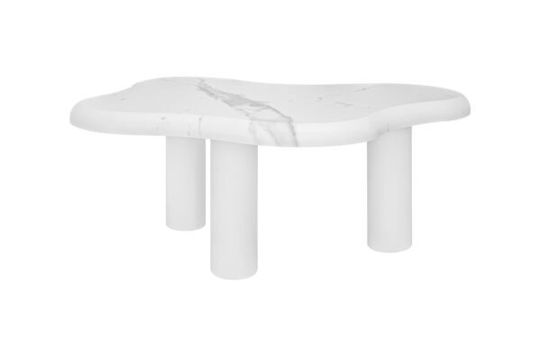 d0102hpip8x-6.jpg Cloud Coffee Table Classic Modern Marbling Tea Table, Irregular Indoor End Table For Living Room Apartment Free Shape with 3 Legs