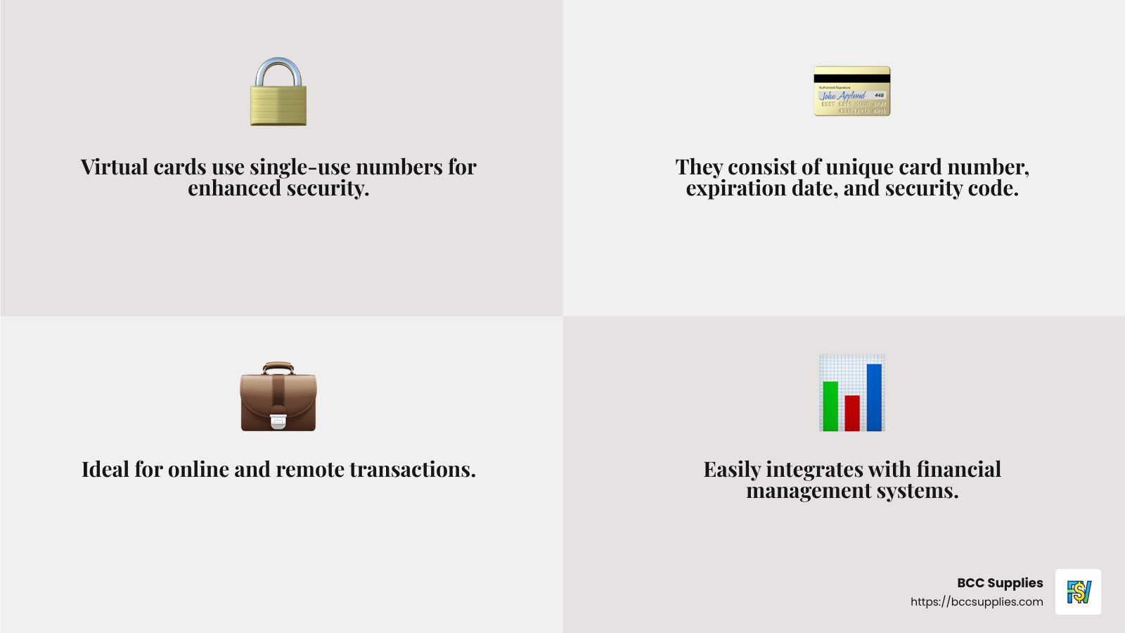 Virtual cards offer increased security, reducing fraud risk significantly. - Virtual business credit cards infographic 4_facts_emoji_grey Virtual cards offer increased security, reducing fraud risk significantly. - Virtual business credit cards infographic 4_facts_emoji_grey