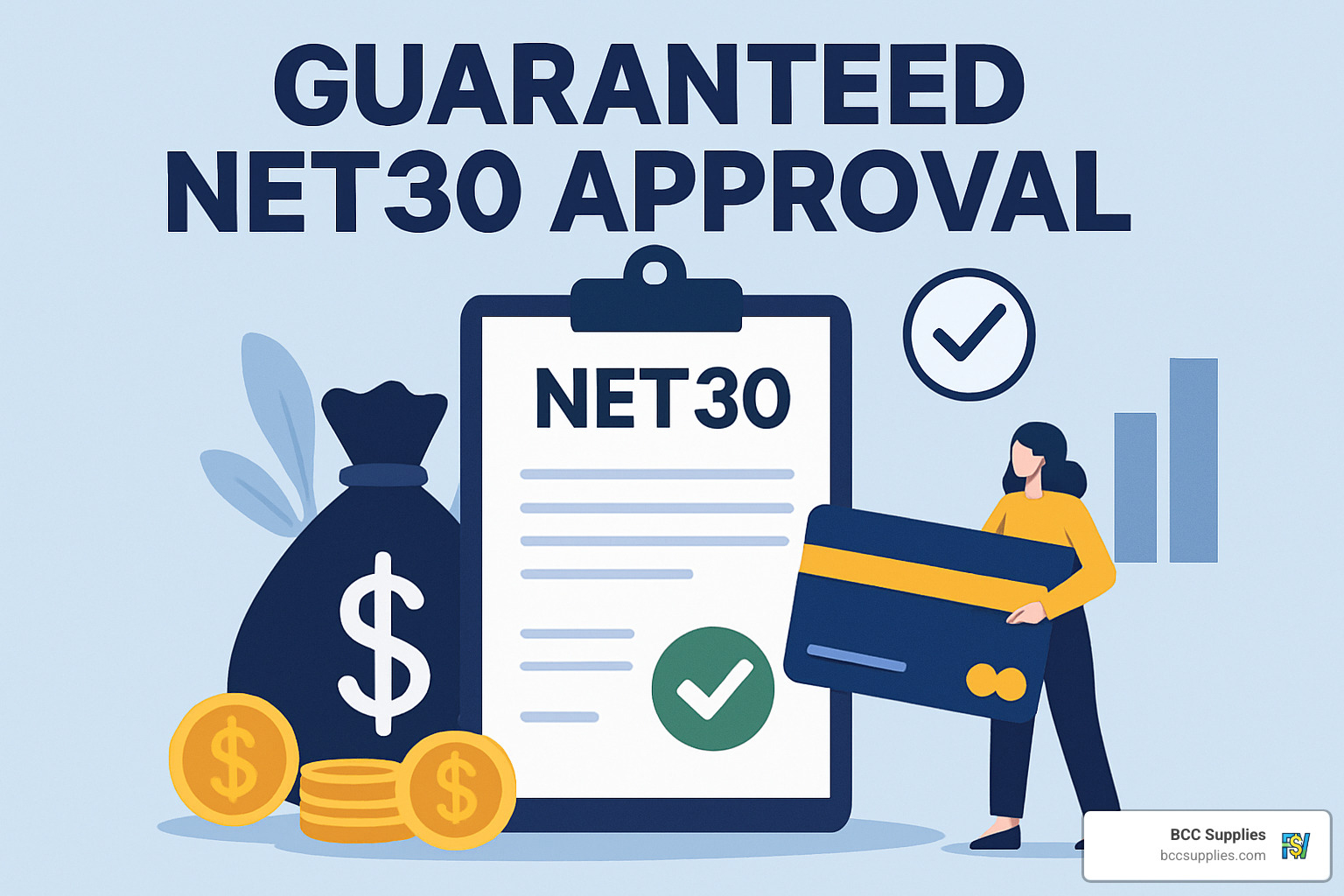 business credit application - guaranteed net30 apporval