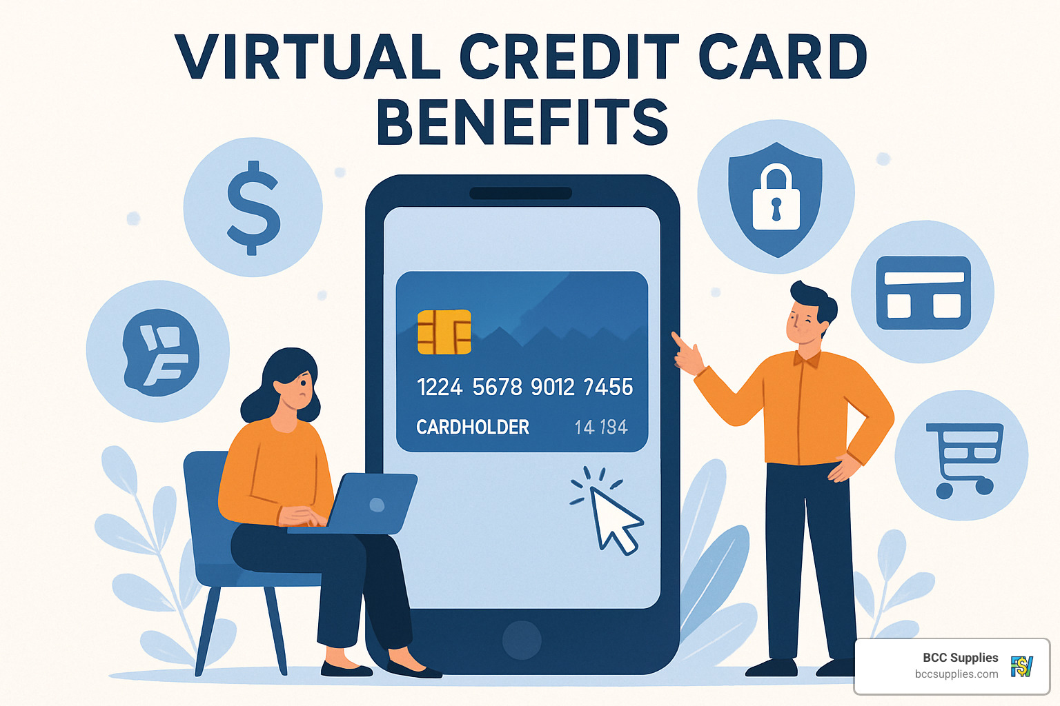 business expense management with virtual cards - Virtual credit card benefits