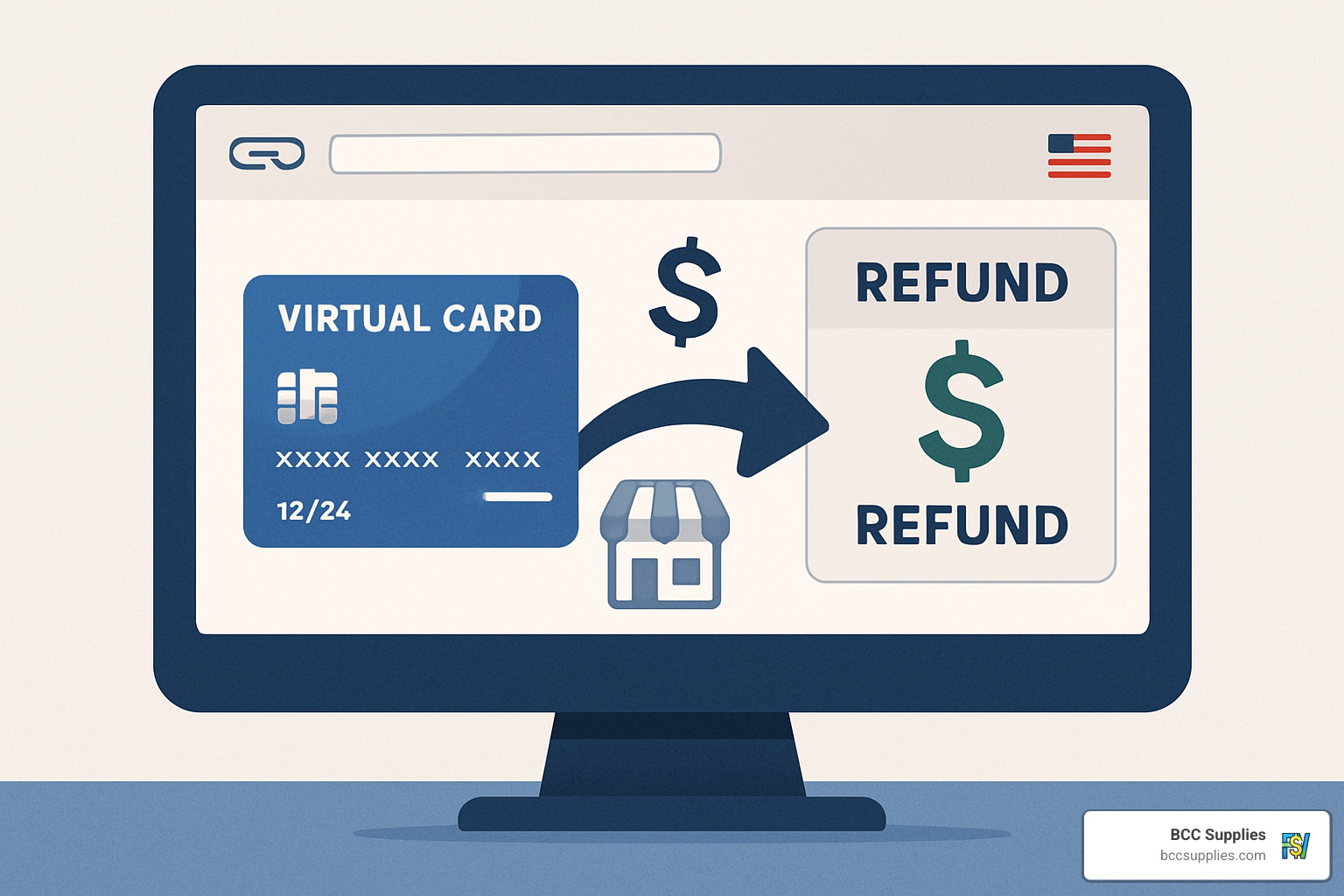 virtual credit card refund process - Virtual credit card benefits